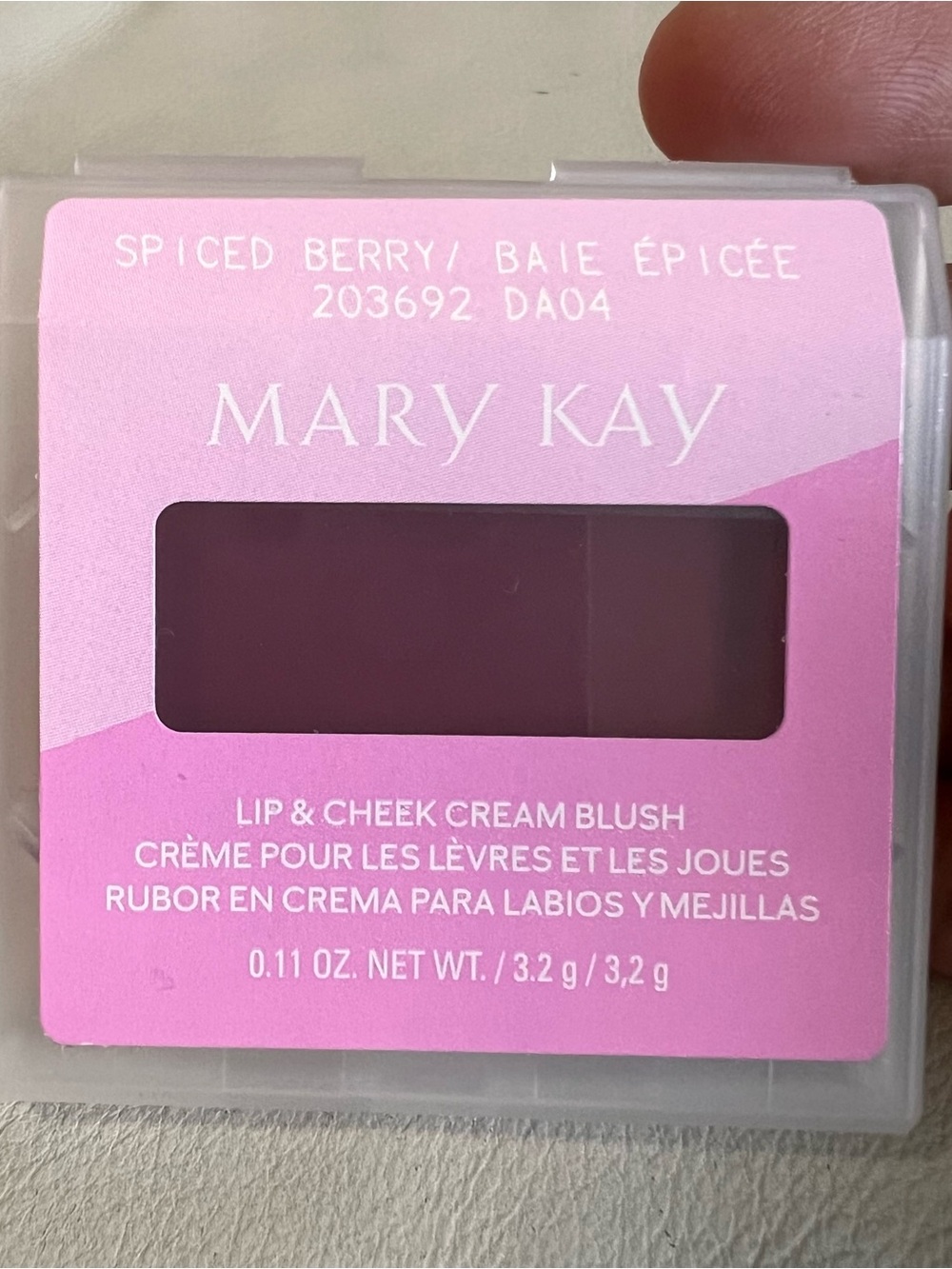 Mary Kay Spiced Berry Lip & Cheek Cream Blush